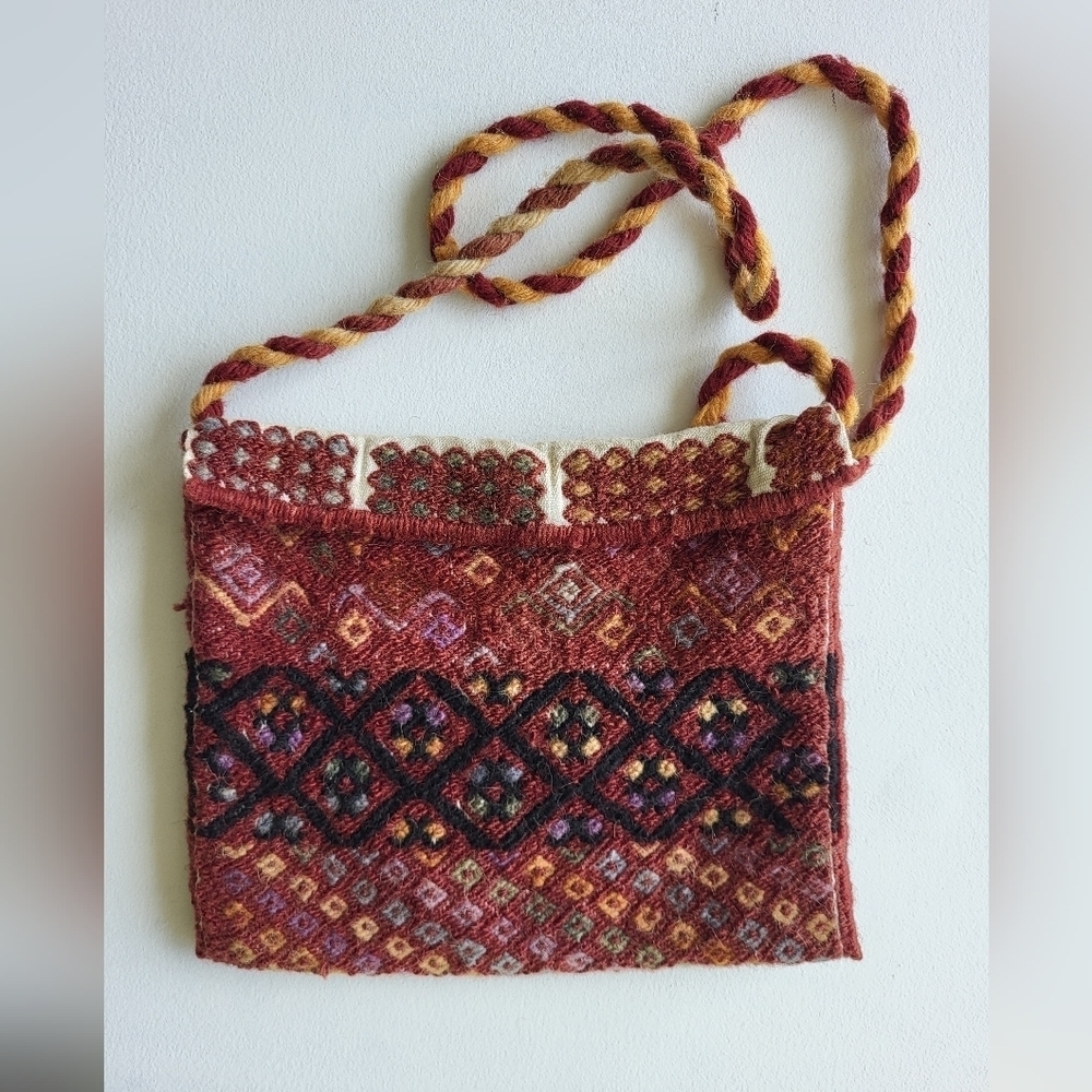 Handcrafted Patterned Shoulder Bag